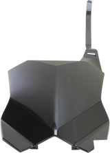 Front Number Plate - Black 2016 - 2023