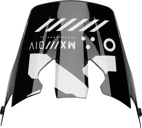 Reflex Sport Visor - Strike - Black/Red