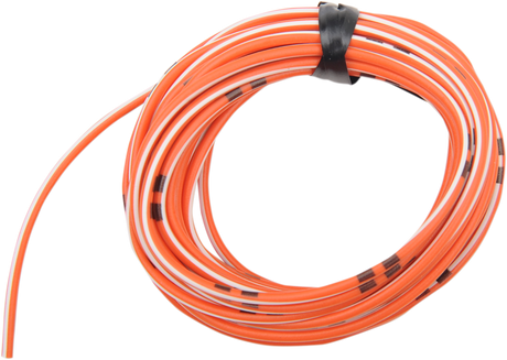 14A Wire - 13\' - Orange/White