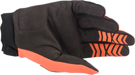 Full Bore Gloves - Orange/Black - Small