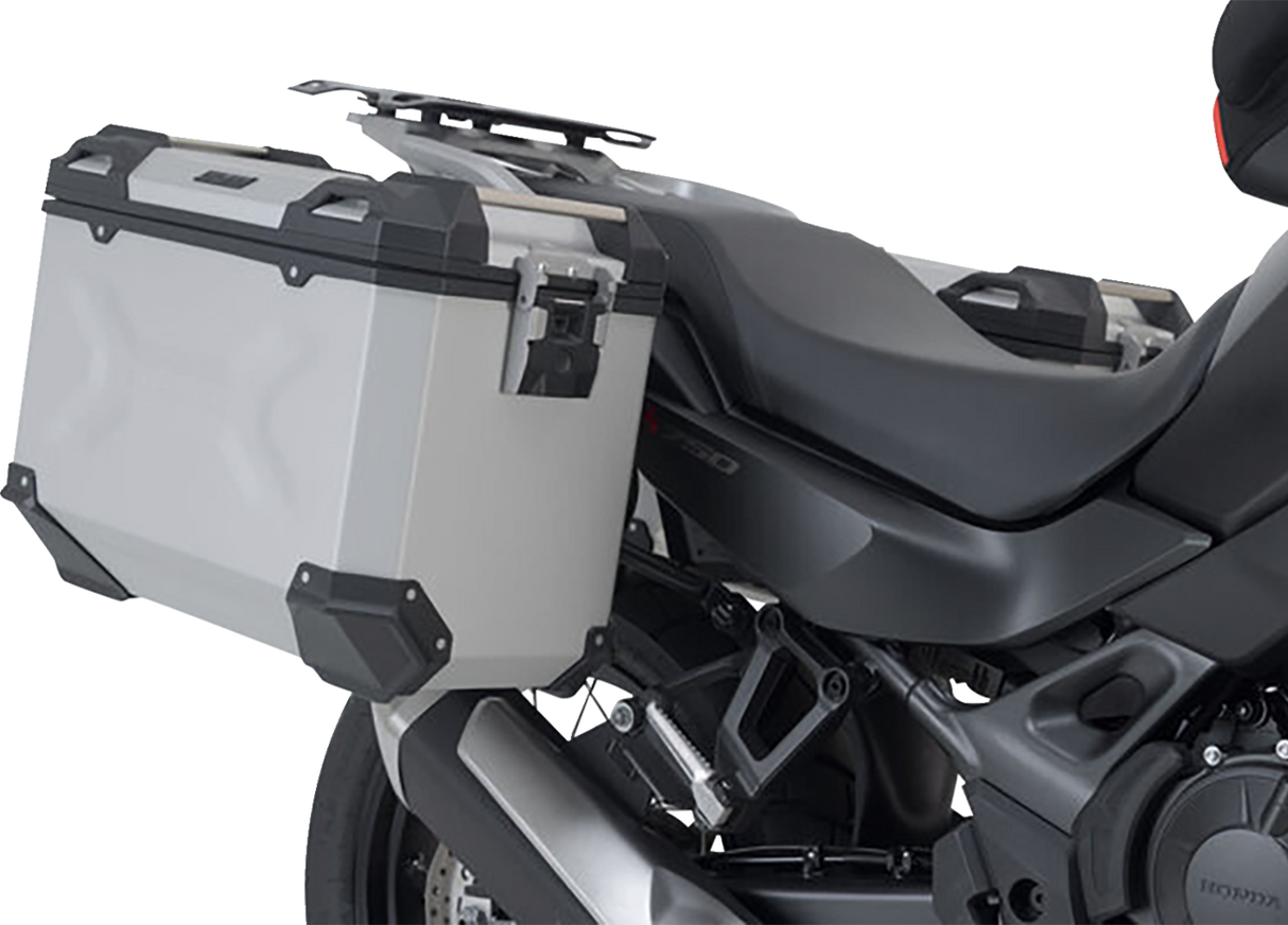 TRAX ADV Aluminum Case System - Silver - Honda XL750R Transalp \'24 2024 - 2024