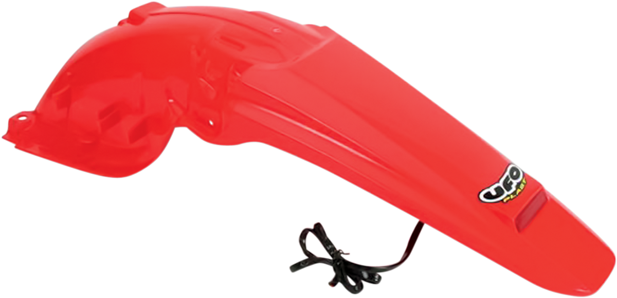Enduro Rear Fender with LED - \'00-\'20 CR Red 2005 - 2016