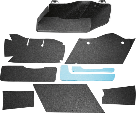 Saddlebag Lining Kit - Black - FL \'93-\'13 1993 - 2013