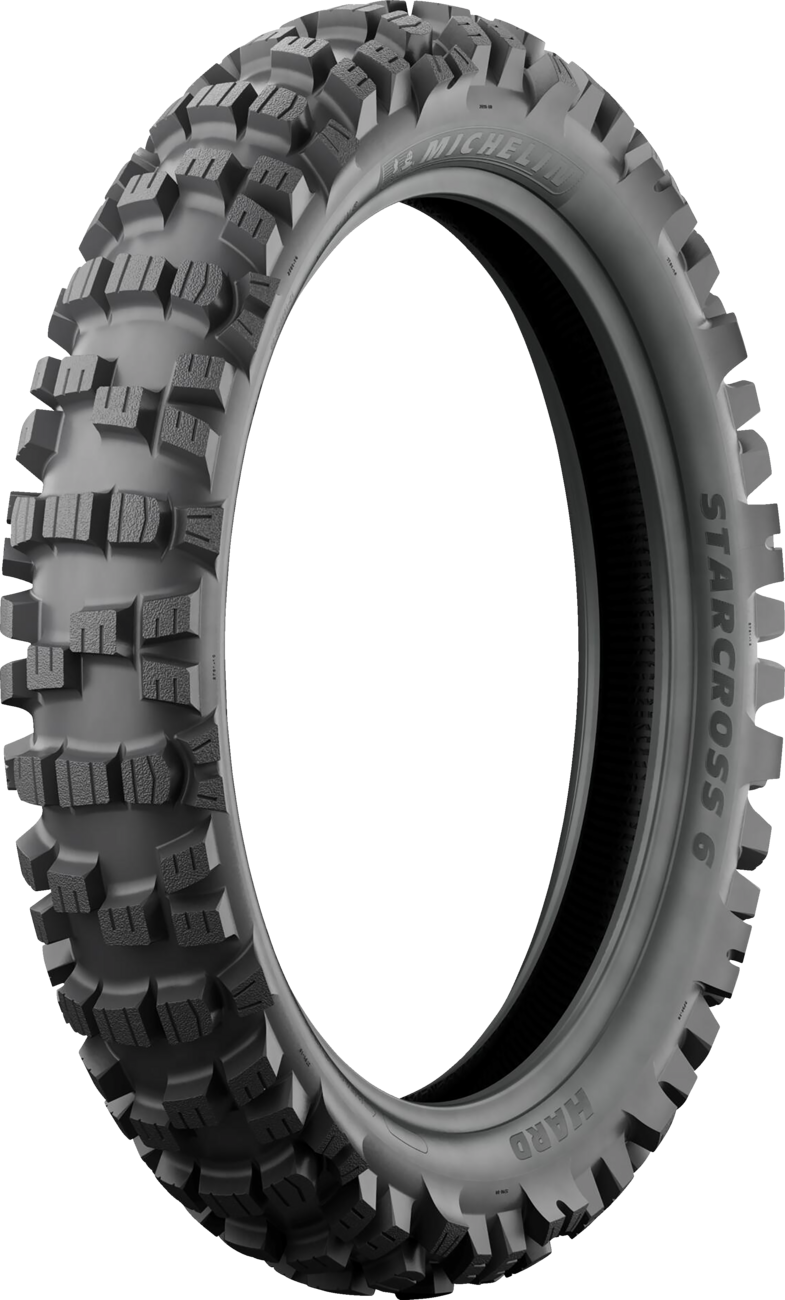 Tire - StarCross 6 Hard - Rear - 110/90-19 - 62M