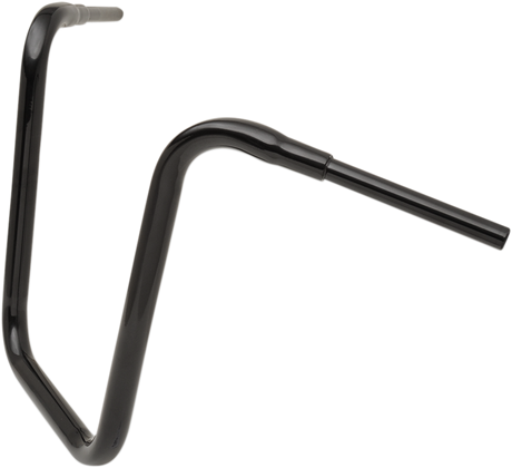 1-1/2\" \"Big\" Buffalo Ape Hanger Bar - 18\" - TBW - Black