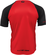 Intense Assist Dart Short-Sleeve Jersey - Black/Red - Large