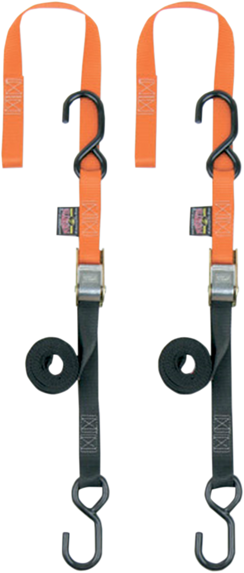 Soft-Tye Tie-Downs - 1\" x 5-1/2\' - Orange