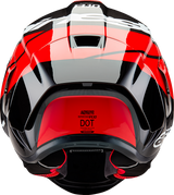 Supertech R10 Helmet - Element - Carbon/Red/White - Large