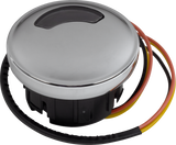 Fuel Gauge - OEM Chrome - Dyna/Softail/Touring \'08-\'23 2008 - 2023