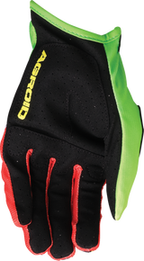 Agroid™ Pro Gloves - Green/Red - Small