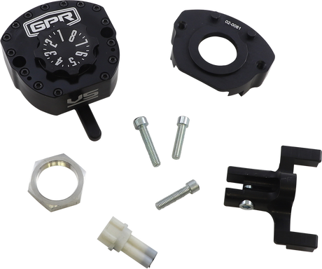 V5-S Steering Damper - Black - R1 2012 - 2014