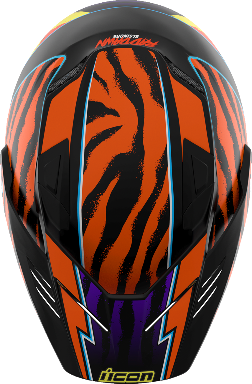 Elsinore™ Helmet - Rad Dawn - Orange - Small