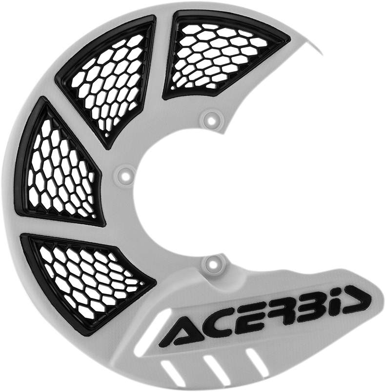 Mini X-Brake Disc Cover - White/Black