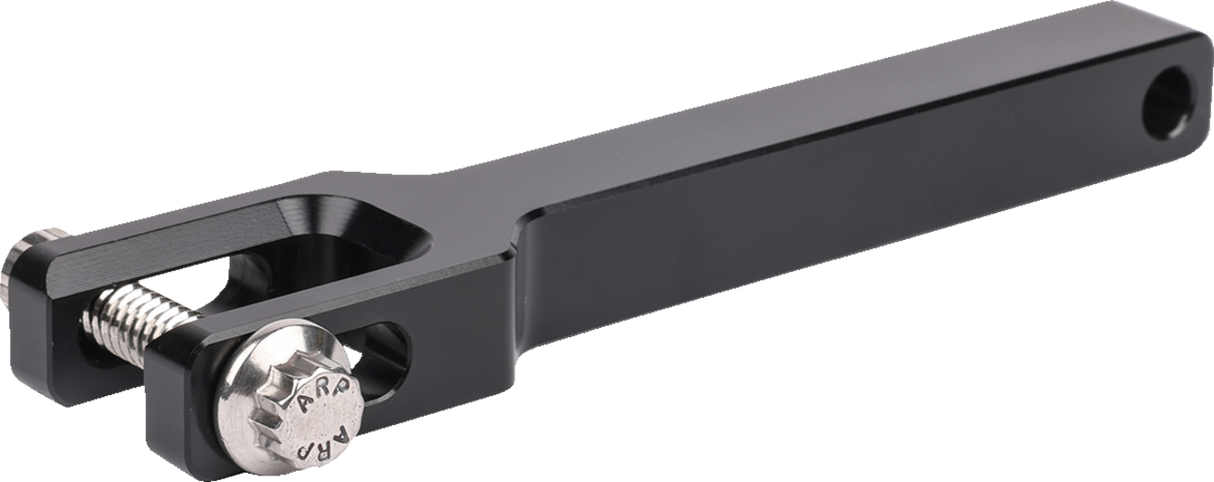 Front extention gauge relocation mount - Black