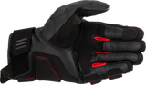 Phenom Gloves - Black/Bright Red - Small