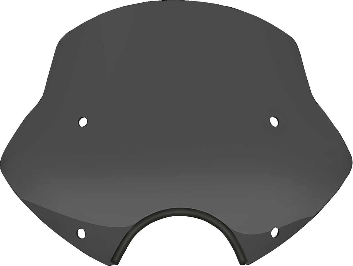 Speed Demon Sportshields - 13\" - 7\" Headlight Cutout - Dark Black Smoke