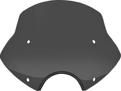 Speed Demon Sportshields - 13\" - 7\" Headlight Cutout - Dark Black Smoke