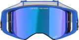 Supertech Goggle - Stream - Blue - ABS Vision - Blue Mirror Lens