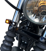 Turn Signal - 39 mm - Amber - Black