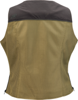 Women\'s Mesh Vest - Olive - 1W