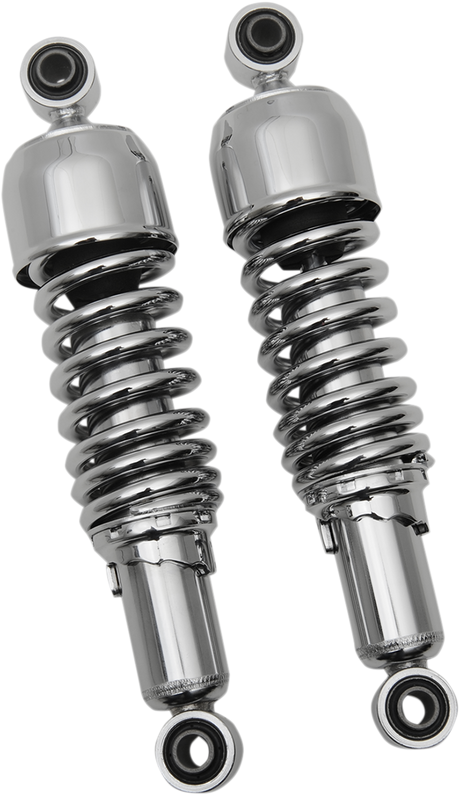 Replacement Shock Absorbers - Chrome - 13\" 1986 - 2023
