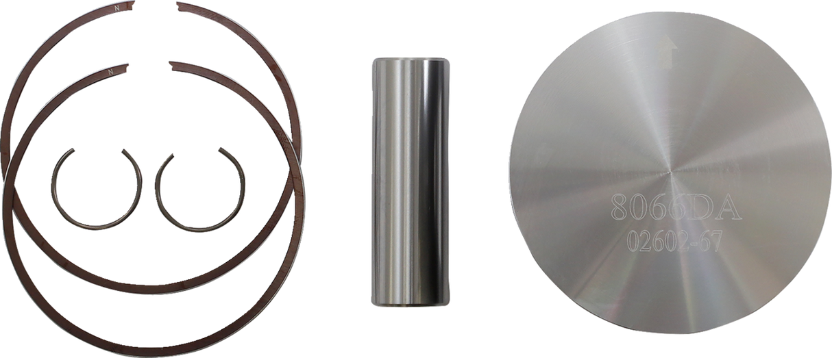 Piston Kit - 66.34 mm - Honda 2002 - 2004