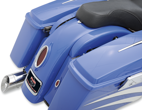 Saddlebag Upper Covers - Smooth 1995 - 2008