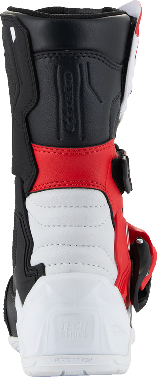 Kids Tech 3S Boots - Red/Black/White - US 13 / EU 32