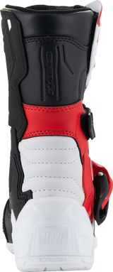 Kids Tech 3S Boots - Red/Black/White - US 13 / EU 32