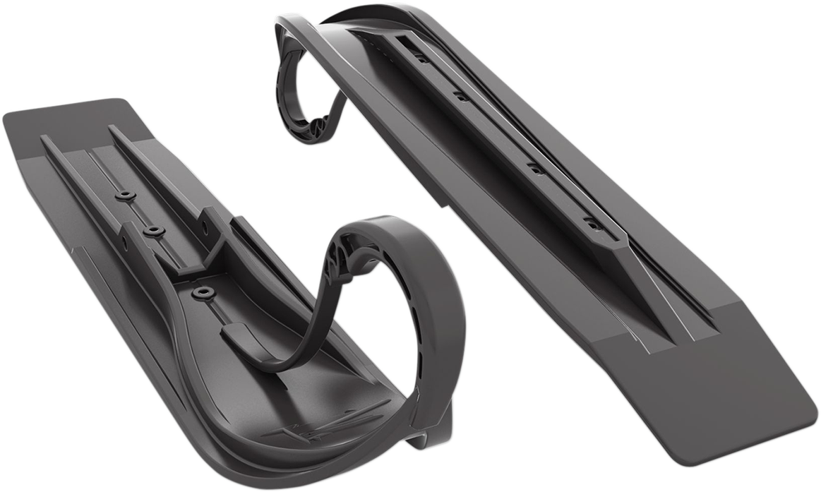 Powder Hound Skis - Black/White - 8\" - Pair