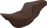 Step-Up Seat - Front Lattice Stitch - Brown - FL \'08-\'23 2008 - 2023
