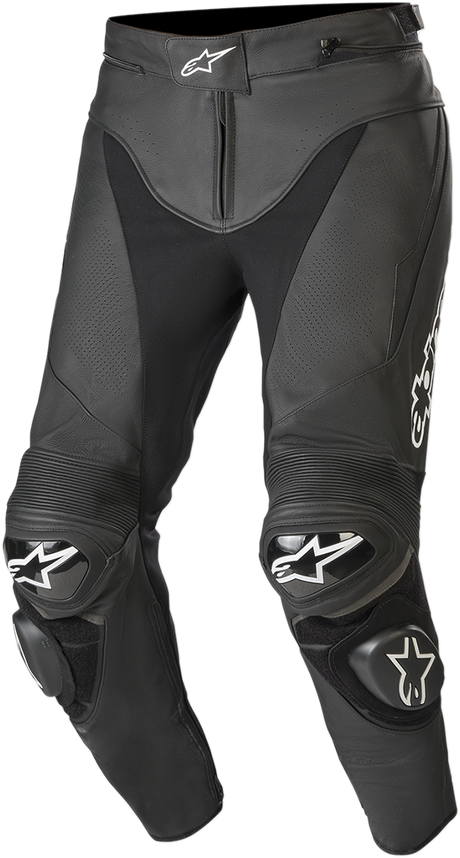 Track v2 Leather Pants - Black - US 32 / EU 48