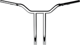 One-Piece Kage Fighter Handlebar - 16\" x 1-1/4\" - Chrome 2023 - 2024