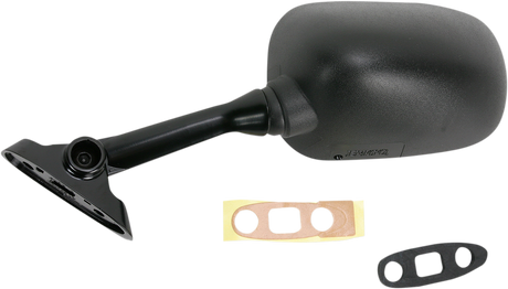 Mirror - Side View - Oval - Black - Left 2002 - 2003