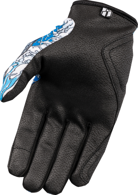 Hooligan™ Dino Fury Gloves - Blue - 2XL