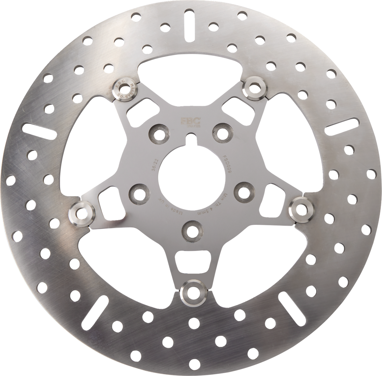 Brake Rotor - Polished Carrier - FSD009 1984 - 2000