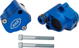 Breather Head Kit - Billet Anodized Blue - M8 2017 - 2024