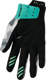 Women\'s SPORTMODE Shadow Gloves - Teal - Large