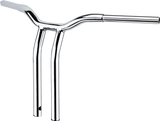 One-Piece Kage Fighter Handlebar - Pullback - 14\" x 1-1/4\" - Chrome 2024 - 2024