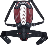 Nucleon Plasma Back Protector - Black/White/Red - Large
