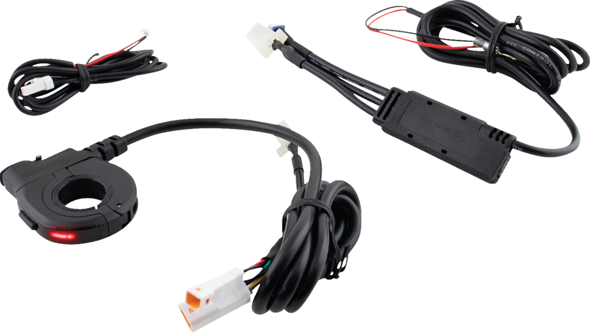 Heated Grip Thumb Switch - USB-C Charger - Black