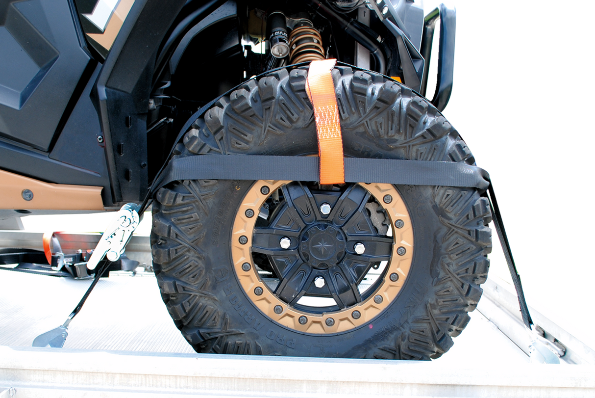 Wheel Net Tie Downs - Black