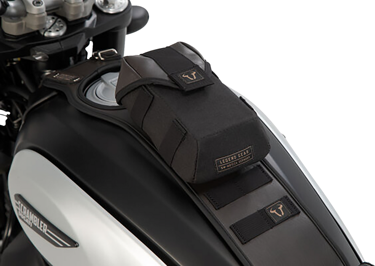 Legend Gear Tank Strap System - with LA1 Accessory Bag - Triumph \'04-\'16 2004 - 2016
