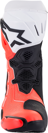 Supertech V Boots - Black/Fluo Red/White - US 6.5 / EU 40