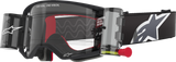 Supertech Roll-Off Goggle - Corp - Black/Gray - Clear Lens