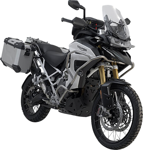 TRAX ADV Aluminum Case System - Silver - Triumph Tiger Explorer 1200 \'22-\'24 2022 - 2024