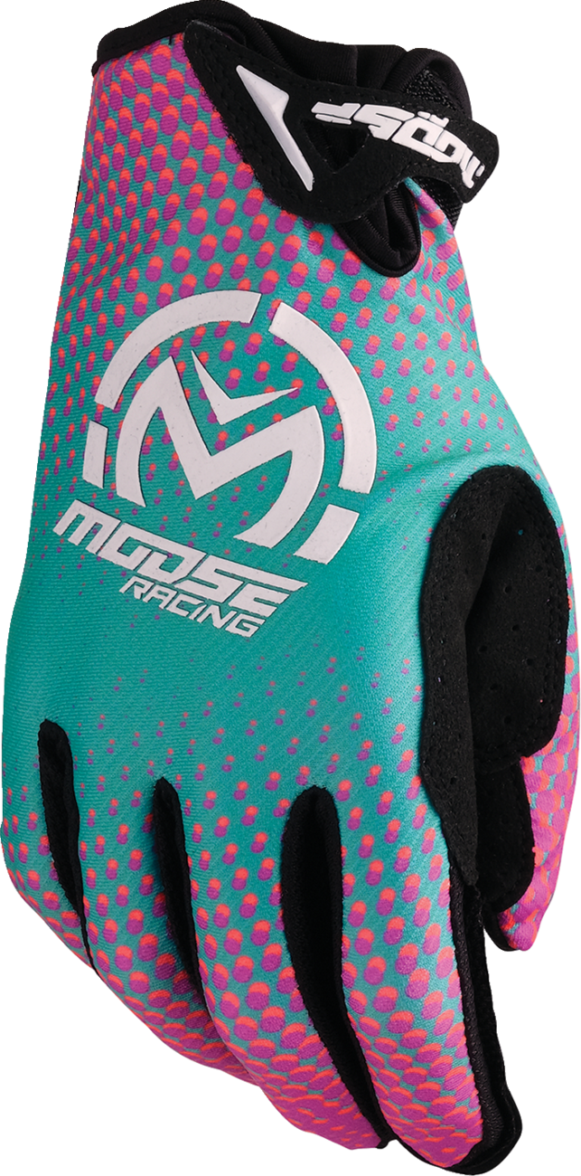 SX1™ Gloves - Pink/Purple/Teal - XL