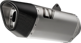 LV-14 R Slip-On Muffler - Stainless Steel - Ninja 1000 SX 2020 - 2024