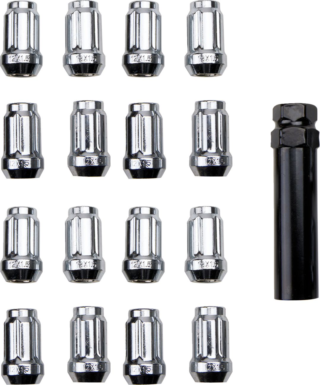 Lug Nut - Chrome - 12 mm