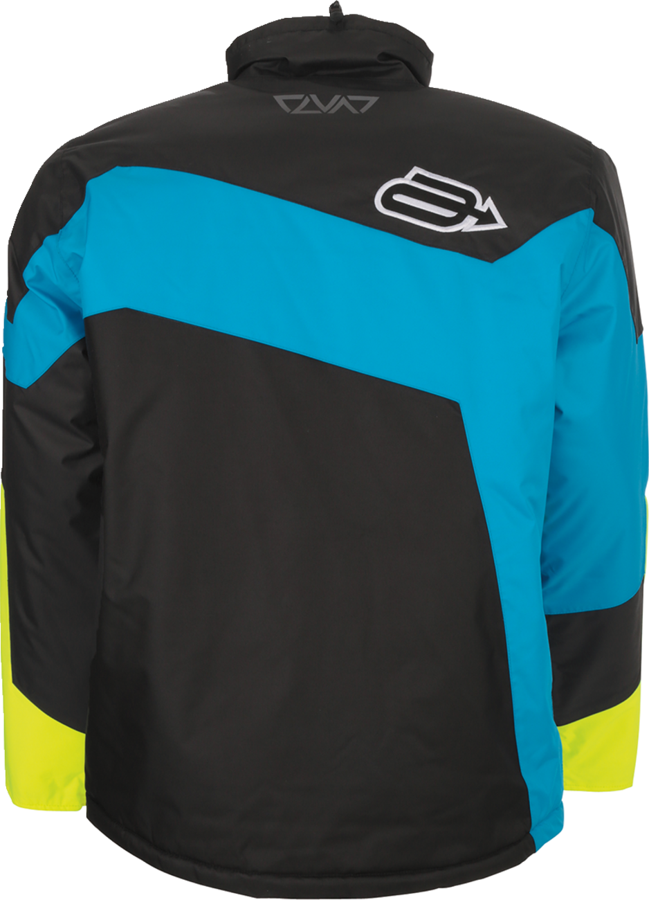 Pivot 6 Jacket - Black/Blue/Hi-Vis - 3XL